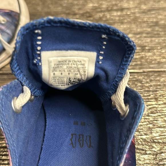 Rare Galaxy Converse All Star Space Purple Nebula Shoes Women’s - Picture 5 of 6